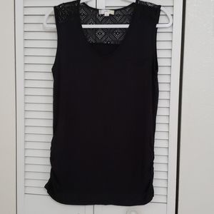 BN BLK SLEEVELESS TOP JUNIOR XL